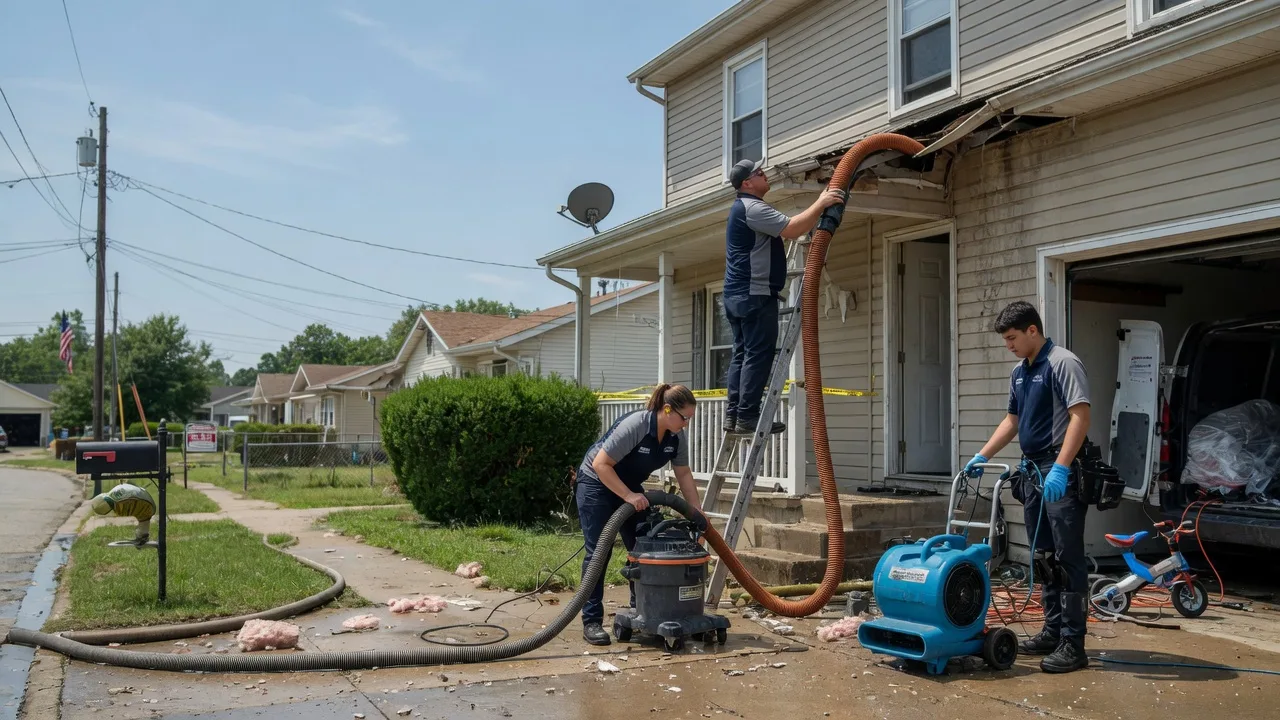 Water Damage Restoration in Dalzell, IL near me